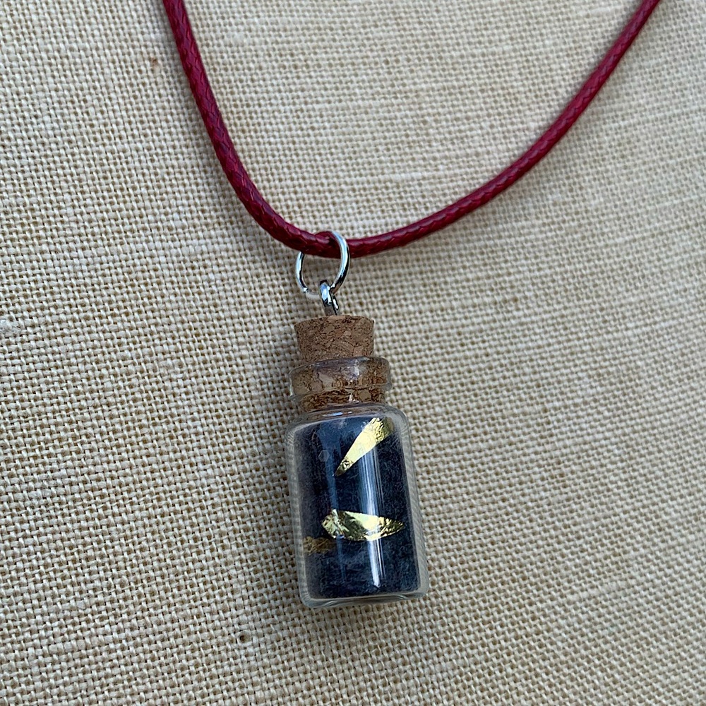 Handmade Bottled Up Emotions Necklace